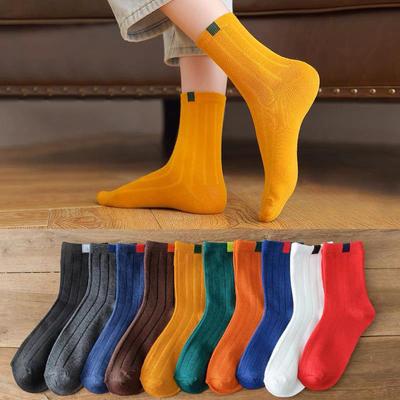 Ensemble de chaussettes courtes tendance pour femmes, 10 paires de chaussettes chaudes d'hiver pour femmes, ensemble mignon de sport