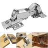 Soft Closing Cabinet Hinges with 165 Degree Opening & 0 Clearance Wide Angles Door Hinges for Corner Applications