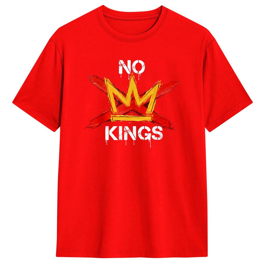No King Retro Vintage T Shirt Summer 100 Cotton TShirts For Unisex Harajuku Print Tee Shirt Short Sleeve Awesome Top Tees