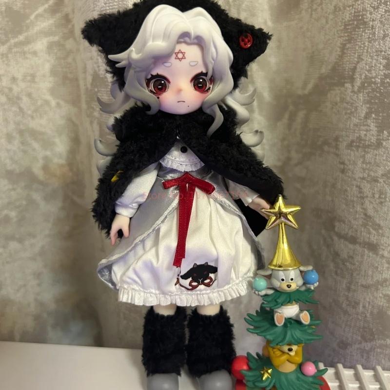 Genuine New Nyssa Bizarre Nightmare Series Kawaii Anime Action Figure 1/12 Bjd Toy Blind Box Surprise Doll For Girls Custom Gift
