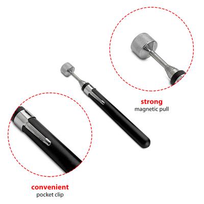 3 stücke Inspektion Werkzeug Sets Edelstahl Magnetische Teile Tablett Teleskop Inspektion Spiegel