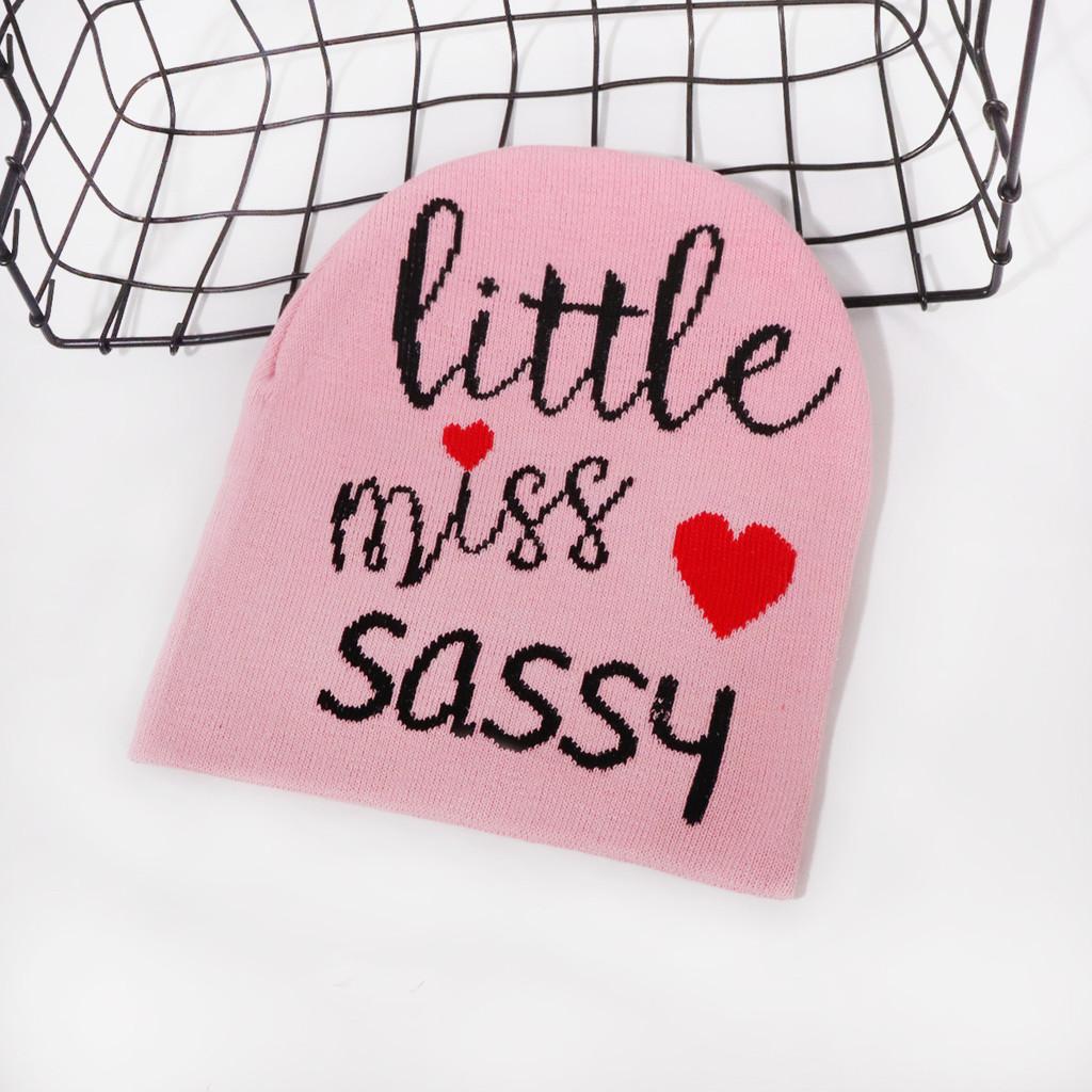 Knit Simple Letter Hat With Thermal Function For Daily Use Supplies Decoration