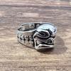 European and American Jewelry Punk Skull Ghost Head Men's Ring