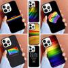 LGBT Same Love Rainbow Flag Phone Case For iPhone 17 Air 11 12 13 14 15 16 16e Pro Max Cover For iPhone 17 Air Max Plus