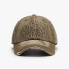 Spring Summer Womens Embroidered Cotton Baseball Cap With Sun Protection For Outdoor Activities