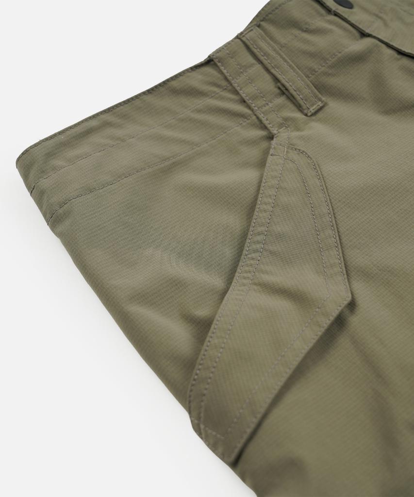 FRIZMWORKS Micro Ripstop Essential Cargo Shorts _ Light Olive