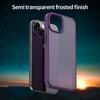 For iPhone 15 Plus/14 Plus Case Skin Touch Matte Anti Drop TPU PC Phone Back Cover