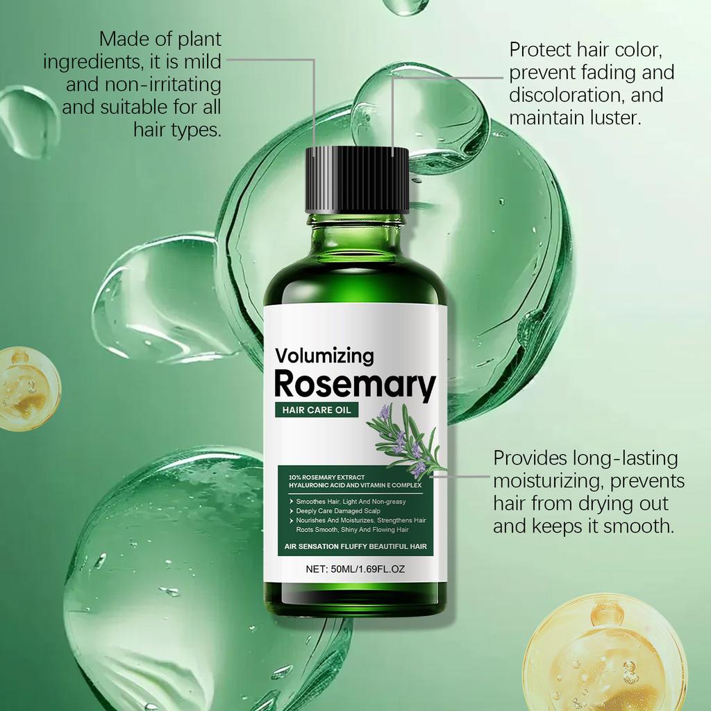 Volumizing Rosemaries Hair Care Oil,Rosemaries Hair Oil,Rosemaries Nourishing Hair Oil,Prevent Hair Loss,Nourish Hair Follicles,Strengthen Hair,50ml