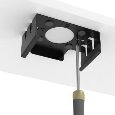 Computer Mini Host Metall Monitorhalterung Halter Wandmontage Ständer Untertischständer für Mac Mini M4/M4 Pro 2025 Zubehör