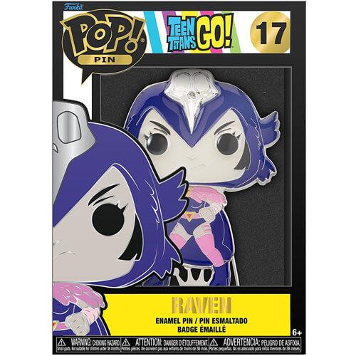Teen Titans Go! tNBtS 4" Pop! Enamel Pin (Raven)