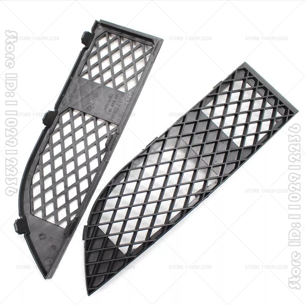 for 2003-2008 E65 E66 BMW 750i 750Li 760i 760Li Alpina B7 Front Bumper Grill Grilles Mesh 51117135563 51117135564 51117135573
