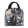 Gracie Abrams Insulated Lunch Bag for Women Office Cooler Thermal Food Box Tote Portable Lunch Boxes Container