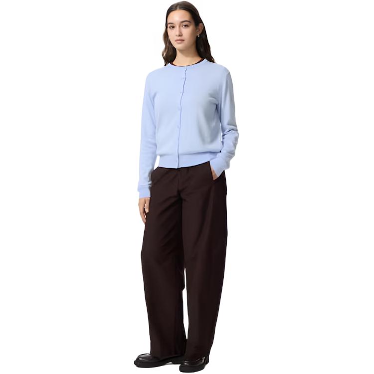 UNIQLO SS26 Solid Soft Button Closure Knit Sweater Women tops 482977-60