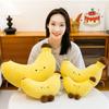 Long Leg Banana Plush Toys Yellow Cute Banana Dolls Fun Series Fruit Banana Plush Pillow Kids Room
