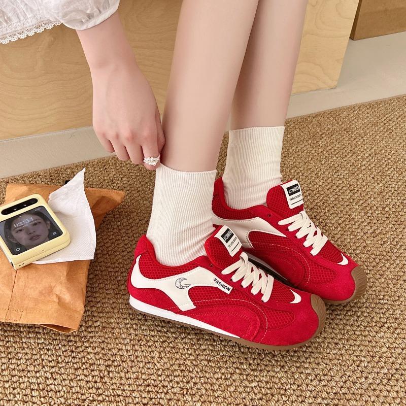 Fashion Women's Running Shoes Breathable Thick Bottom Casual Sports Sneakers Dequn Shoes Increased Height Shoes Spring Summer 2025
