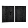 Glass Protective Stovetop Plate 2x40x52 Wood
