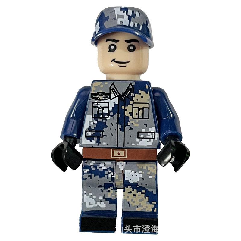 Chinese Modern Military Dolls Sea, Land And Air Dolls Assembled Educational Toys Boy