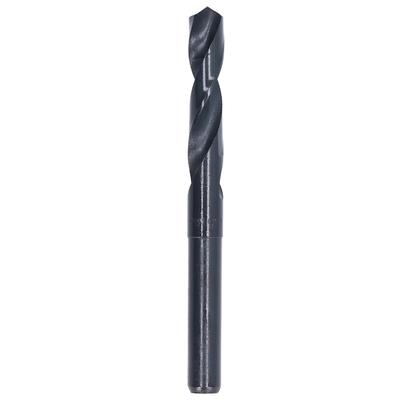 Reduced Shank Drill Bit HSS Twist Straight 12in Shank Drilling Tool 13.5mm Black