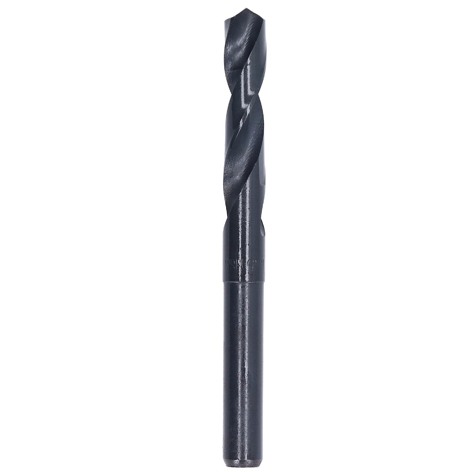 

Reduced Shank Drill Bit HSS Twist Straight 12in Shank Drilling Tool 13.5mm Black