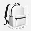 1pc Winter Foxes Backpack with Oversized Storage & Comfortable Straps - Lightweight, Durable Polyester, 2D Flat Print Design, Pe