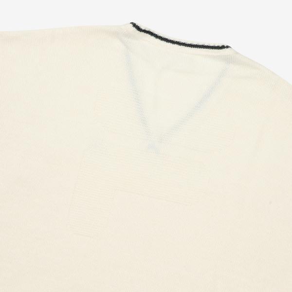 Fila F Box V Neck Knit Sweater