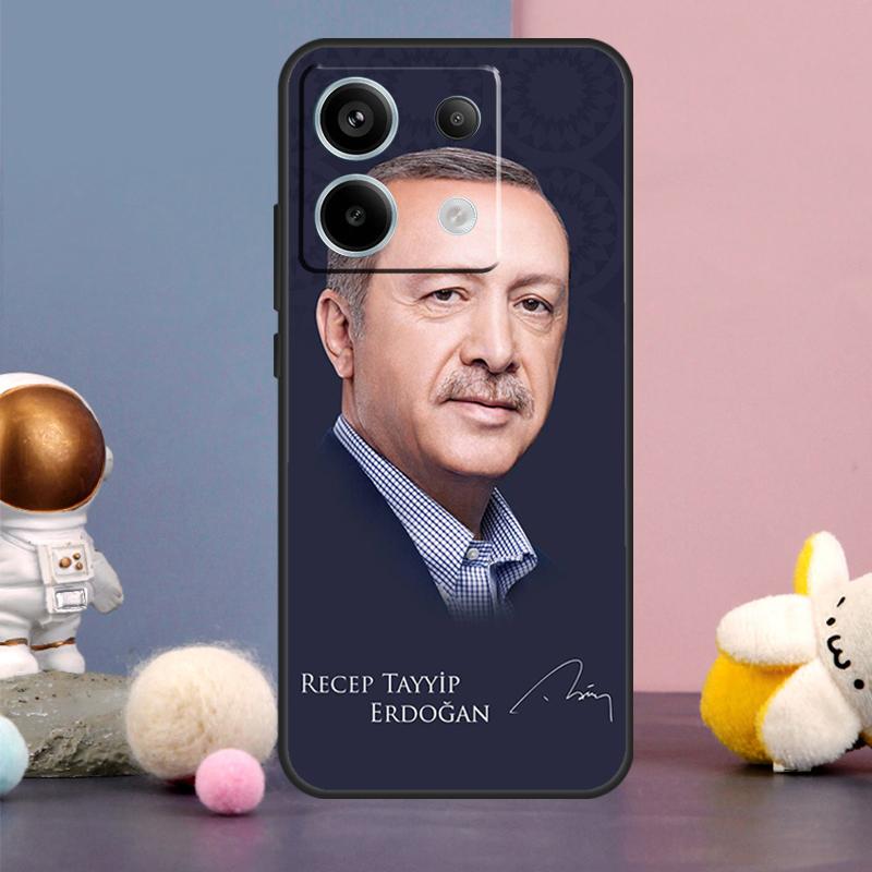 

Президент Турции Реджеп Тайип Эрдоган Чехол Для Xiaomi Redmi Note 13 9 10 11 12 14 15 Pro Plus Redmi 15 15C 14C 10C 12C 13C Обложка Redmi Note 14 Pro 5G