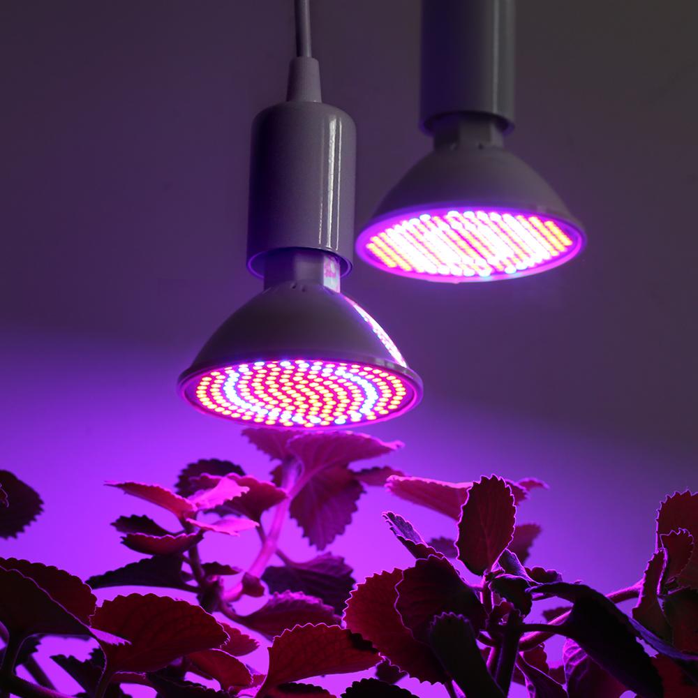 E27 LED Grow Light Bulb Full Spectrum AC85-265V Plant Lamp for Indoor Plants Hydroponics Flower Seedling