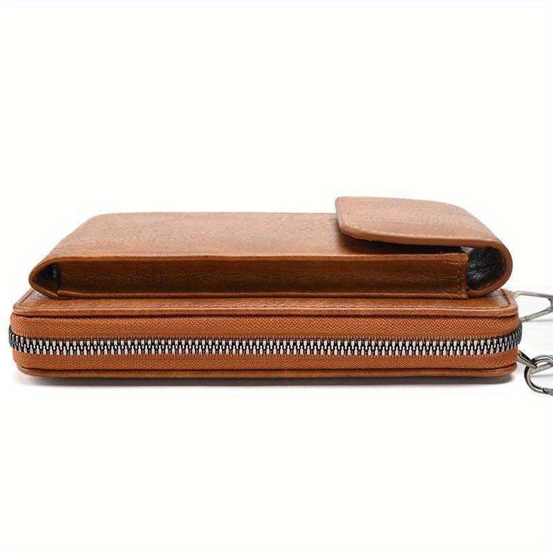 2025 Leisure Soft Leather Mobile Phone Bag for Women, Small and Versatile Change Small Bag, Fashion One Shoulder Crossbody Bag