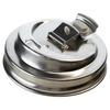 Mason Jars Metal Shaker Lids Leak Proof Wide Mouth Mason Jar Sip Lid Airtight Jar Cap Cover for Brewing Fruit Fermenting Drinks
