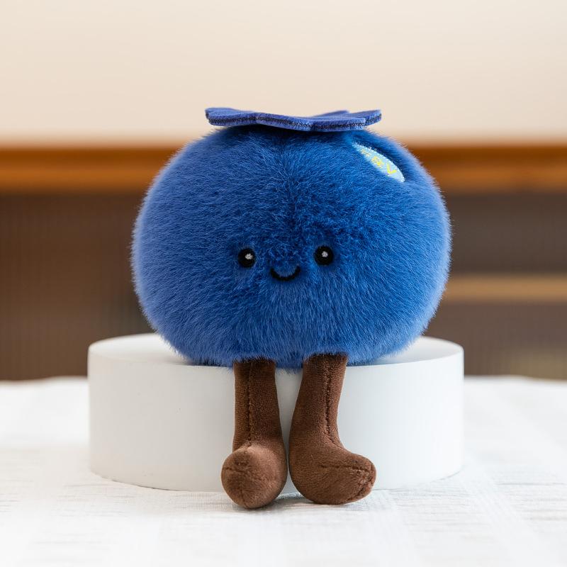 Ecological fruit pineapple durian watermelon plush toy wedding event throwing gifts strawberry table