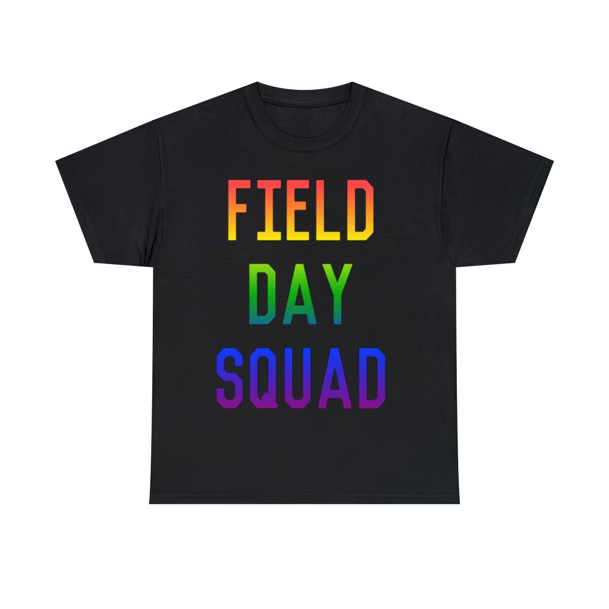 Field Day Squad Graphic Tee Shirt, S-5XL XXL