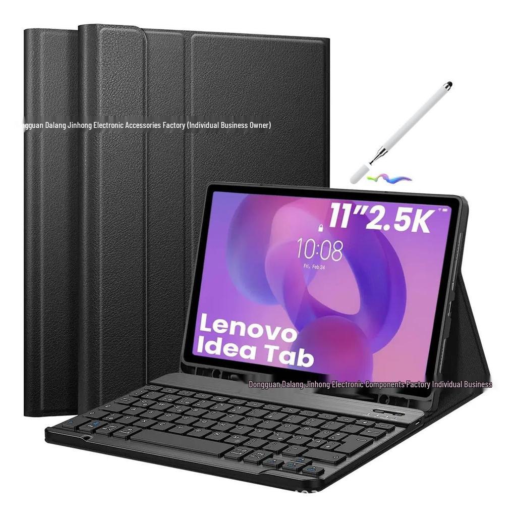 Lenovo Xiaoxin Pad 11 Case with Pen Slot & Bluetooth Keyboard for M11, Spanish.