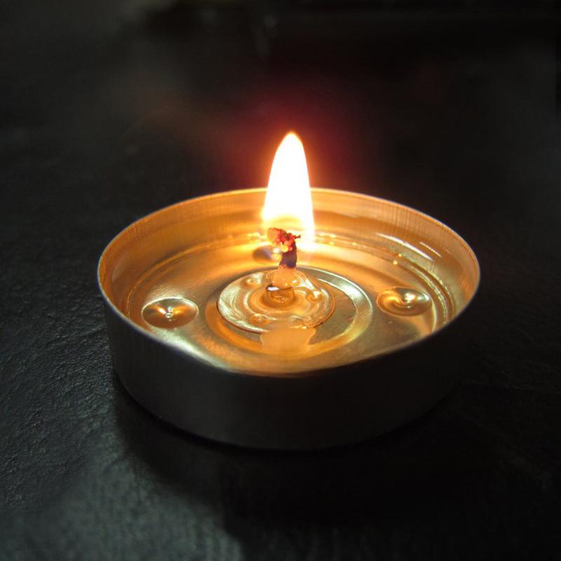 Romantic Small Tea Candles for Wedding and Birthday Celebrations