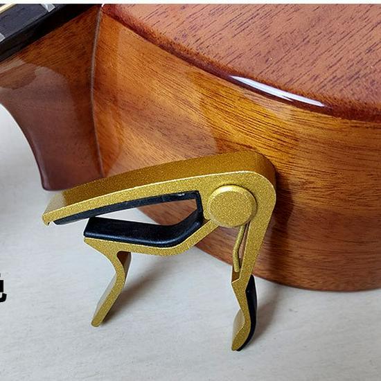 Folk Acoustic-Electric Guitar & Ukulele Metal Capo Transposer