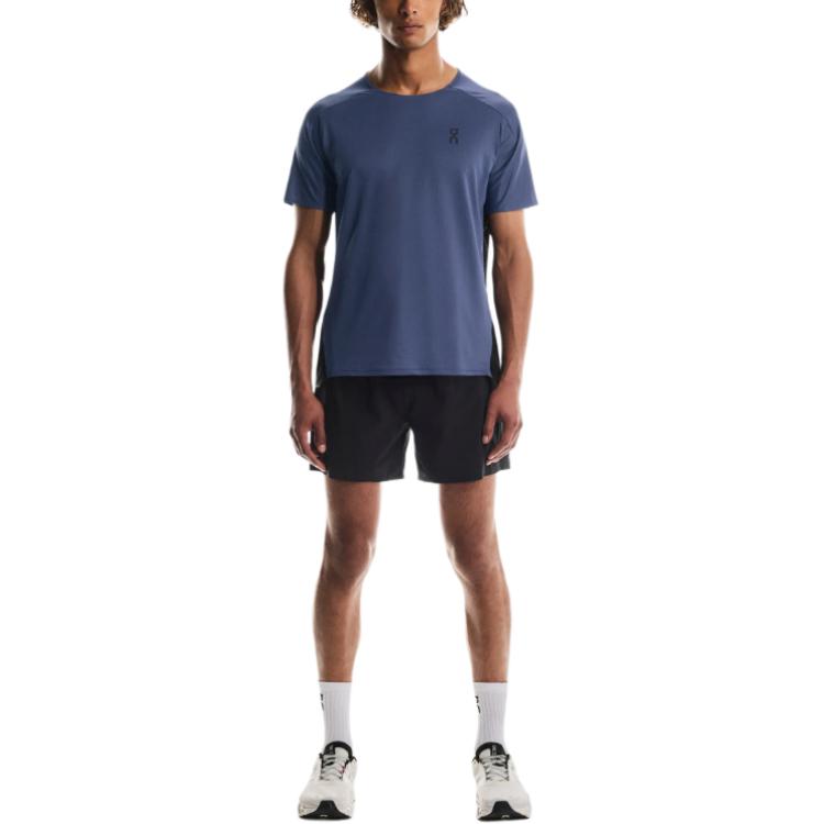 On Performance Simple Comfortable Breathable Round Neck Short Sleeve T-Shirt Men Tops 1ME10233551