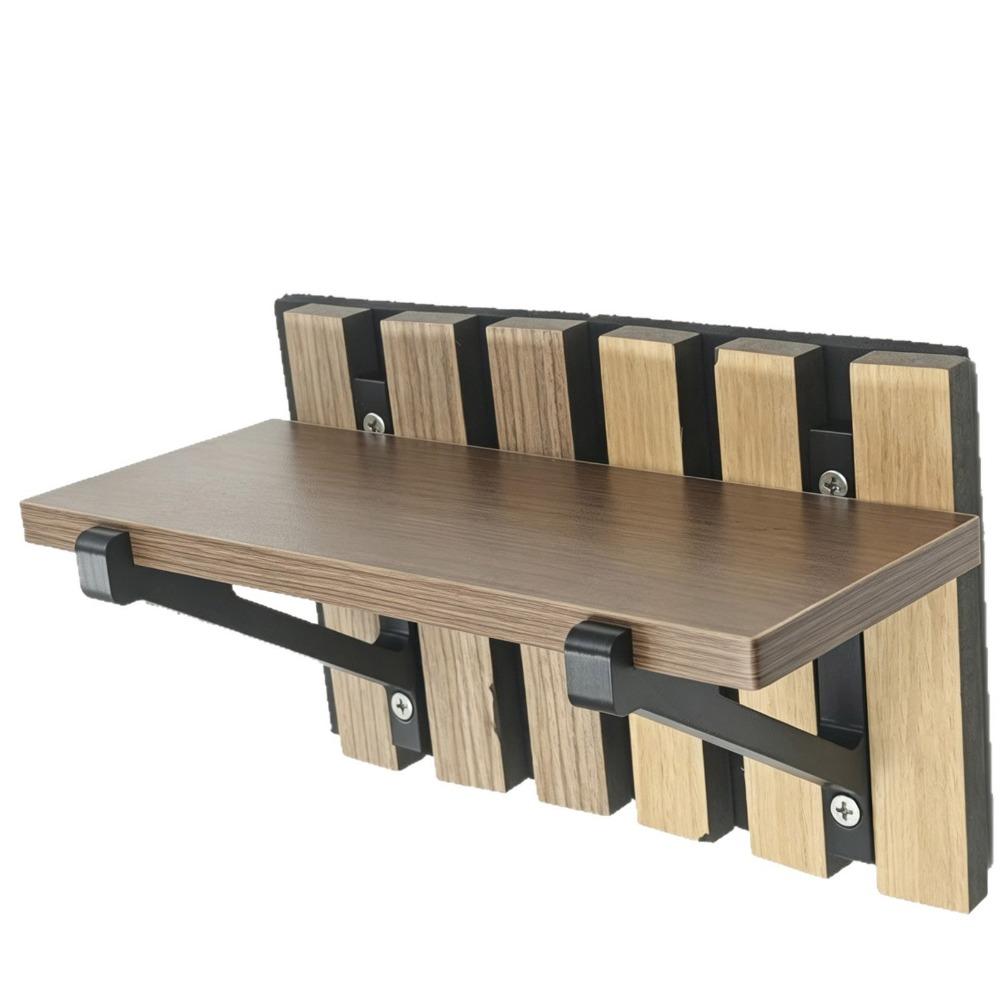 3D Printed Acoustic Panel Shelf Easy Installation Sound Absorbing Board Bracket Noise Reduction