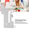 Precise Structure Hole Sewing Needle Plate Stable Stitching Precision Replacement Part Iron Durable for SergerS0230