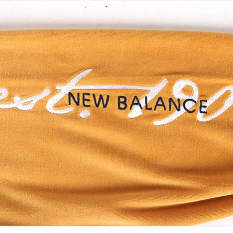 New Balance Velour Long Hoodie Yellow