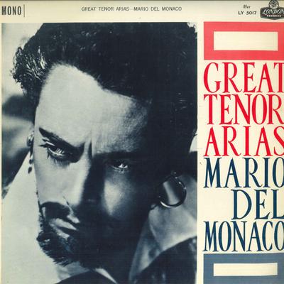 LP Record ALBERTO EREDE, LONDON SYMPHONY ORCH - Mario Del Monaco Opera Recital LY5017 LONDON 1962 Japan Classical Used
