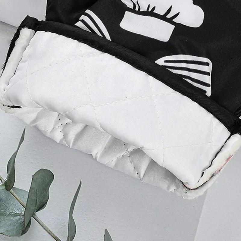 Kjøkken Bake Matlaging Tilbehør Trykk Grytevott Hanske Pad Vaskbar Mikrobølgeovn Pizza Anti-Varm Isolasjonsmatte Kjøkkendekor