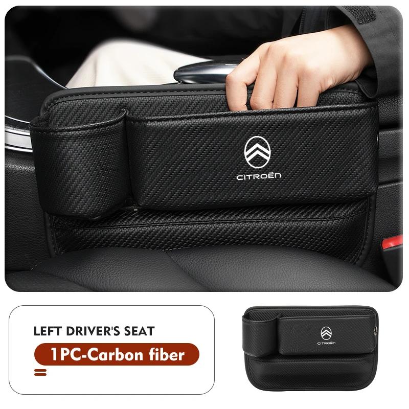 

Car Seat Gap Organizer Storage Box Pocket Cup Phone Holder For Citroen C4 C3 C5 C1 C2 C6 C4L DS3 DS4 Berlingo Picasso Jumper