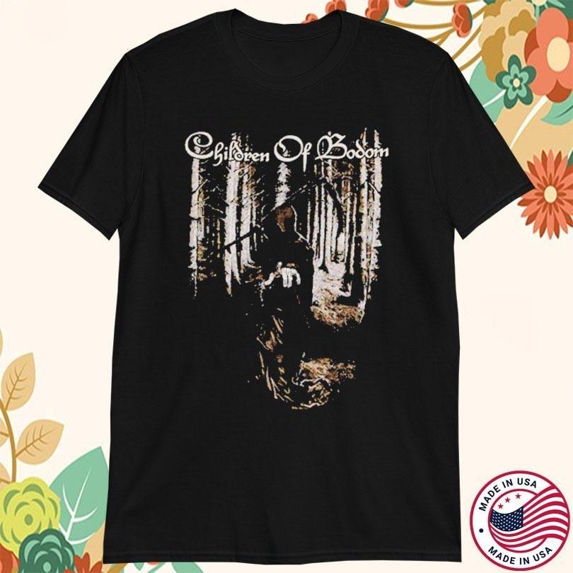 VTG Children of Bodom Band Death Wants You Cotton Black T Shirt S-5XL BT962 S