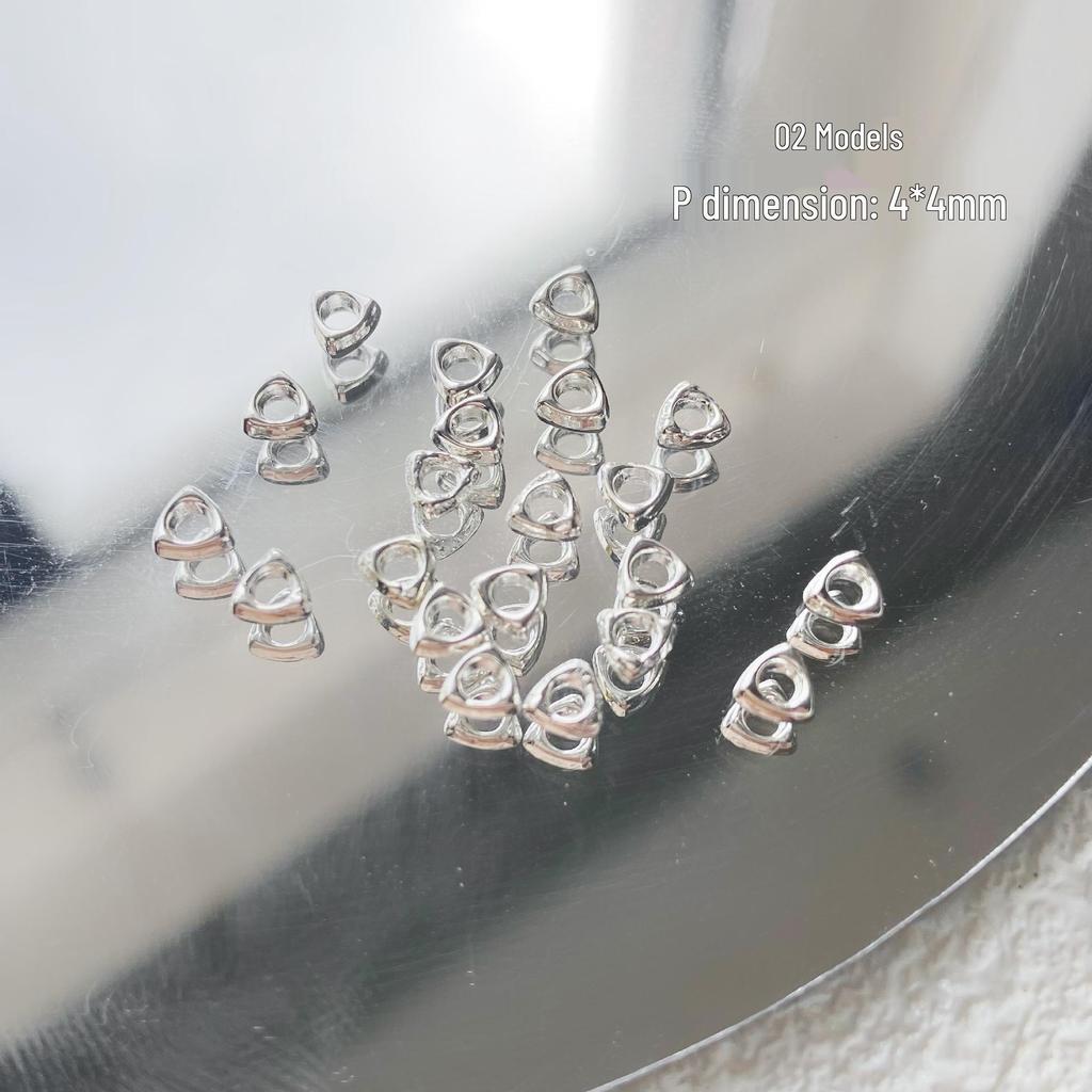 Mini Star & Heart Beads with Moon Pendant & Butterfly Alloy for DIY Crafting