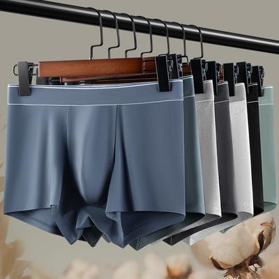 Ανδρικά Εσώρουχα από Καθαρό Βαμβάκι Αντιβακτηριδιακό Εσωτερικό Σημείο Αναπνέοντα Παιδικά Μονόχρωμα Ανδρικά Μεσαίου Κορτάρισμα Μποξεράκια