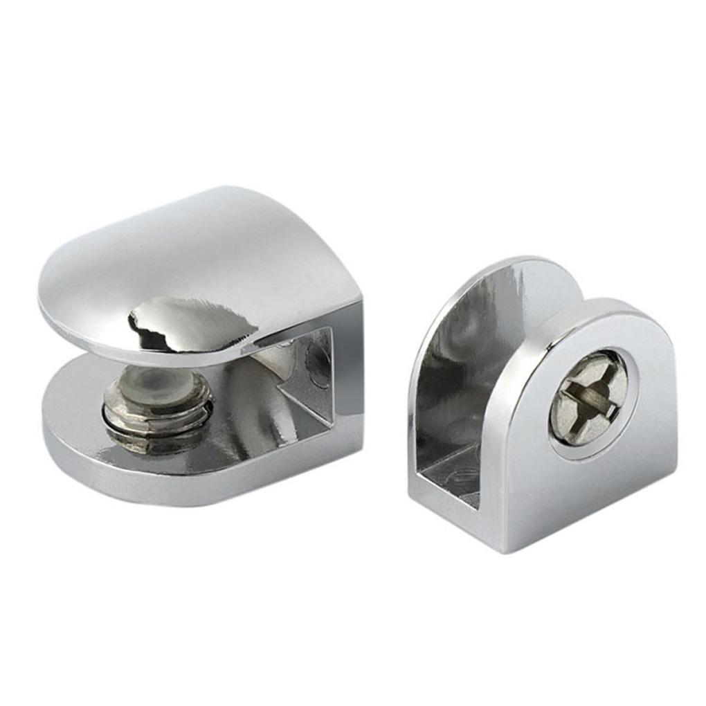 Glass Shelf Diecast Modern Simple Style Adjustable Nonslip Moistureproof Bathroom Cabinet Clamp Bracket Holder Hardware