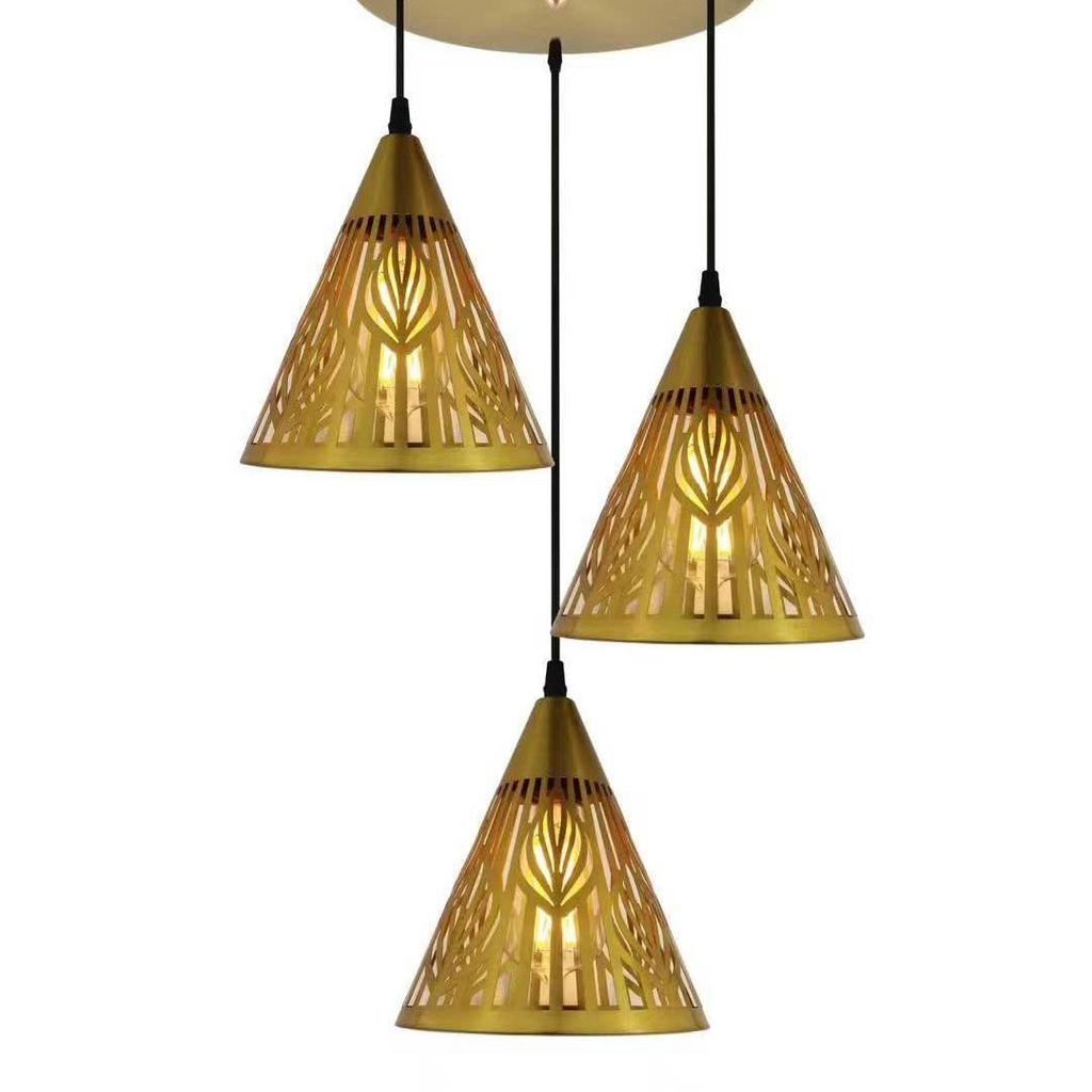 Modern Minimalist LED Chandelier for Restaurant, Villa, Bedroom, or Guest Room