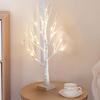 LED Birch Tree Lamp: Festive Indoor Decorative Light for Christmas, Parties, and Thanksgiving