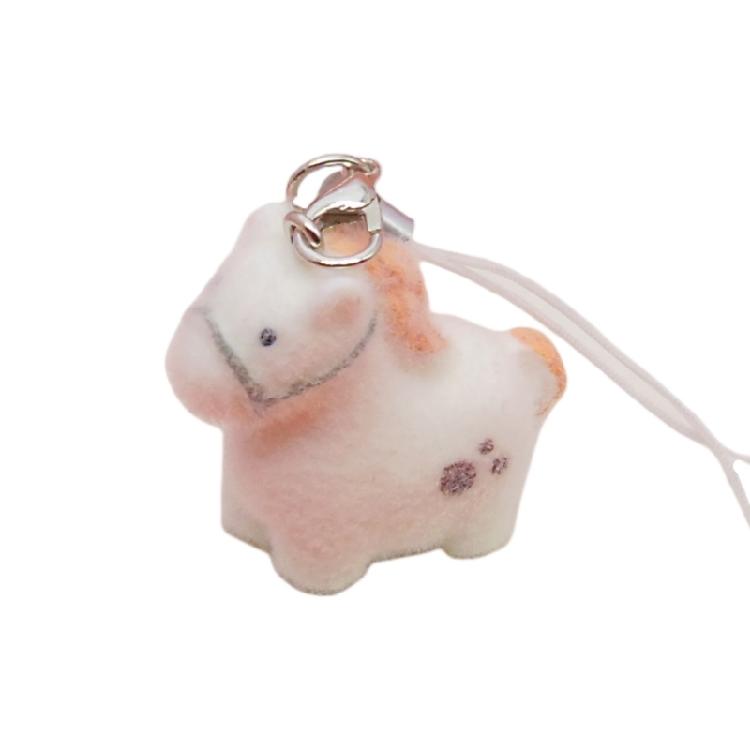Plush Resin Animal Keychain Cute Handbag Charm Portable Travel Companion Gift Animal Keychain Decoration