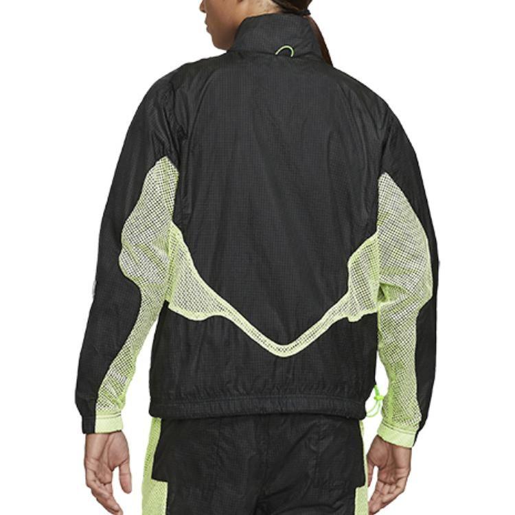 Jordan Jackets Men's Black Stand Collar Moderate Other DA5623-010