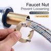 C Type Faucet Locknut Tap Anti-loosing Nut Cap Kitchen Fixing Fitting Kit Washbasin Fixing Tool Fastening Circlip Washer Fixture